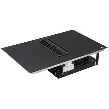 Induktionshäll Thermex Typhoon II Flex Zone med Köksfläkt 805 mm Svart