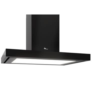 Köksfläkt Thermex Harwich Lux för Vägg 900 mm Svart