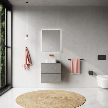 Tvättställsskåp Copenhagen Bath Skagen med Dubbla Lådor 600 mm
