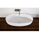 Tvättställ Copenhagen Bath Hornbæk Oval Solid Surface 60 cm