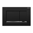 Spolknapp Geberit Sigma 20 Square Svart/Krom
