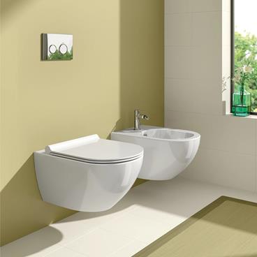 Vägghängd Toalettstol Catalano Sfera 54 New Flush Rimless