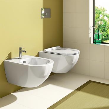 Vägghängd Toalettstol Catalano Sfera 50 New Flush Rimless