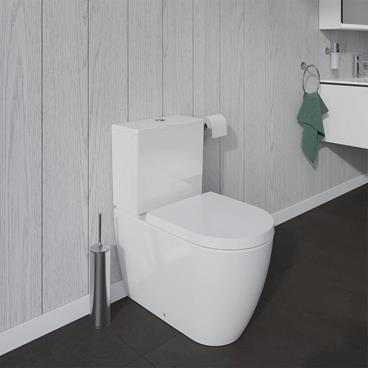 Toalettstol Duravit Me by Starck 217009 med Mjukstängande Hårdsits