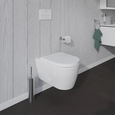 Toalettstol Duravit ME by Starck Rimless 25290 Mjukstängande Hårdsits