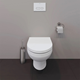 Vägghängd Toalettstol Duravit No.1 256209 Rimless Mjukstängande Hårdsits