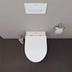 Vägghängd Toalettstol Duravit No.1 256209 Rimless Mjukstängande Hårdsits