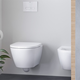 Vägghängd Toalettstol Duravit D-Neo 257709 Rimless Mjukstängnade Hårdsits