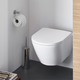 Vägghängd Toalettstol Duravit D-Neo 257709 Rimless Mjukstängnade Hårdsits