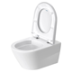 Vägghängd Toalettstol Duravit D-Neo 257709 Rimless Mjukstängnade Hårdsits