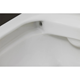Vägghängd Toalettstol Duravit D-Neo 257709 Rimless Mjukstängnade Hårdsits