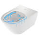 Vägghängd Toalettstol Duravit D-Neo 257709 Rimless Mjukstängnade Hårdsits