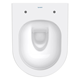 Vägghängd Toalettstol Duravit D-Neo Compact 258809 Rimless Mjukstängande Hårdsits