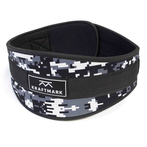 Kraftmark Tr&auml;ningsb&auml;lte Gr&aring;/Svart Camo, Tr&auml;ningsb&auml;lte