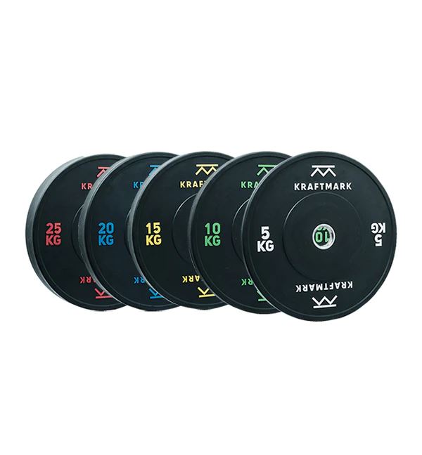Kraftmark Internationellt Viktset Bumpers 2.0 150 kg, Viktpaket bumper