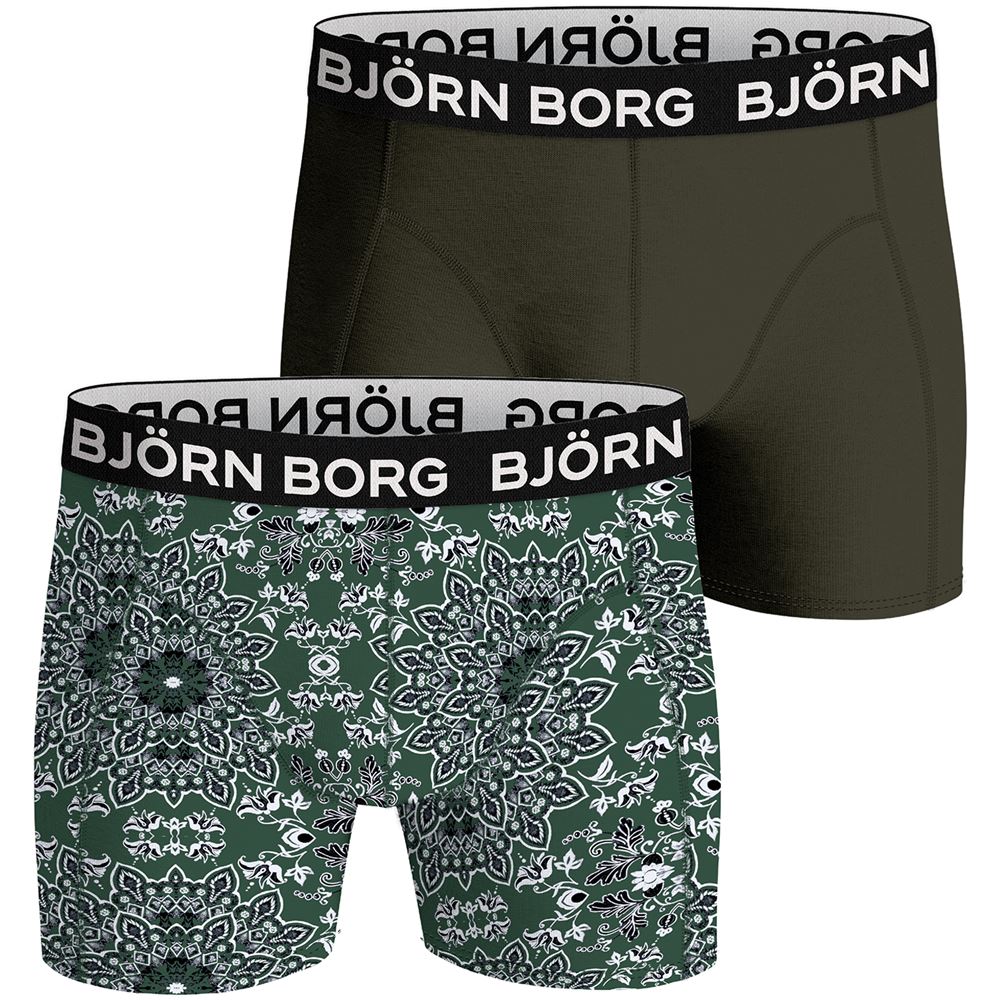 Björn Borg Bamboo Cotton Blend Boxer 2-Pack, Miesten alushousut
