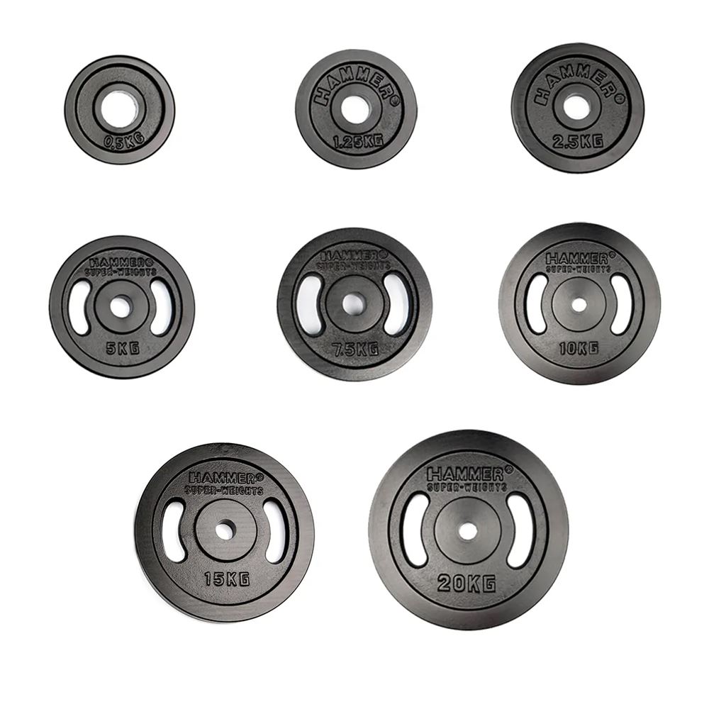 Hammer Sport Weight disc 30 mm, Viktskivor j&auml;rn