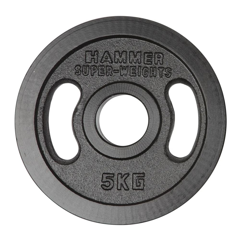 Hammer Sport Weight disc 5 kg 50 mm, Viktskivor j&auml;rn