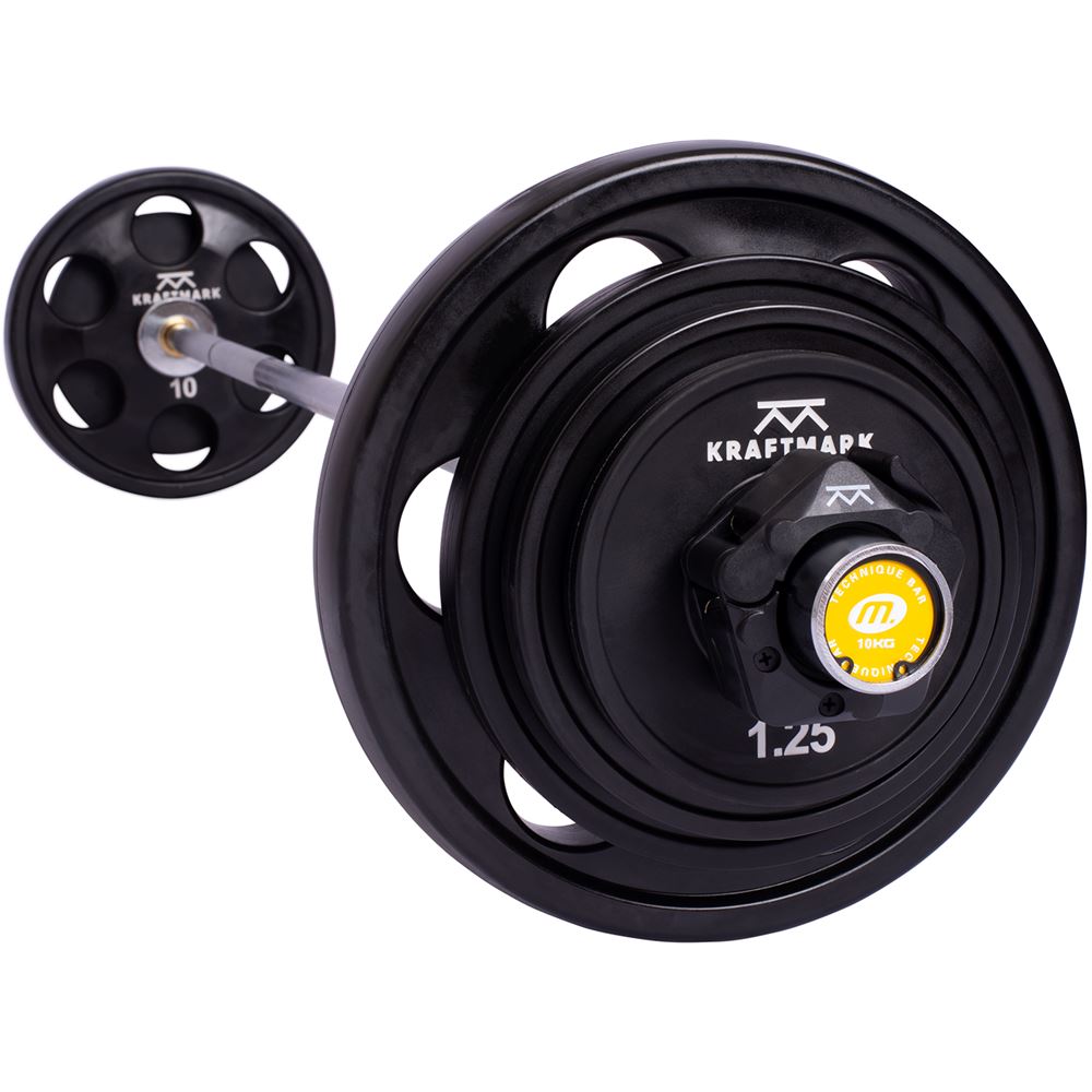 Kraftmark Teknikpaket 47,5 kg, Skivst&aring;ngsset PU