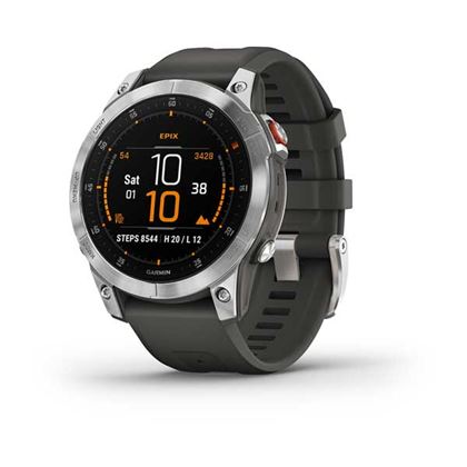 Garmin epix™ (Gen 2) Grått Stål