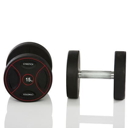 Gymstick Pro PU Dumbbells, Gummimanualer