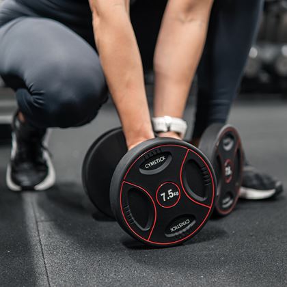 Gymstick Pro PU Dumbbells, Gummimanualer