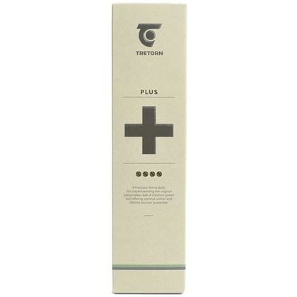 Tretorn Plus 4 Pack, Tennisballer
