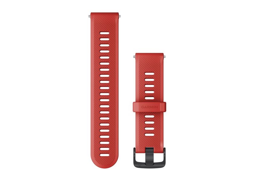 Garmin 745 Armband - Magmaröd, Tillbehör Pulsklockor