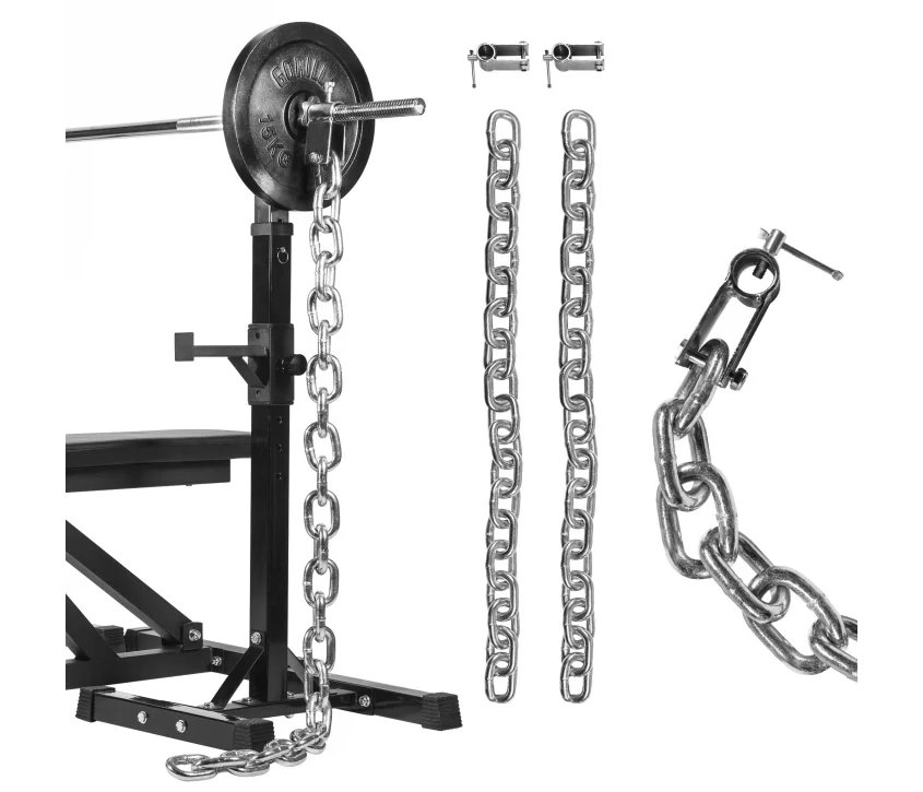 Gorilla Sports Viktkedjor 31mm - 24kg (2x12kg)