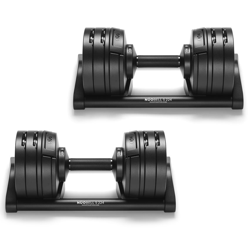 NÜO S 224 Black (Par), Hantlar justerbara
