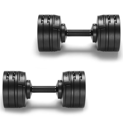 NÜO S 224 Black (Par), Hantlar justerbara