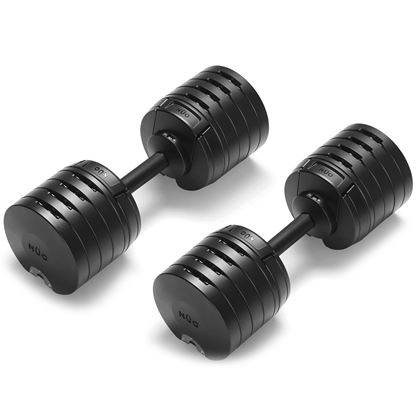 NÜO S 240 Black (Par), Hantlar justerbara