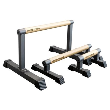 Master Fitness Parallette Wood, Parallettes & push up bars