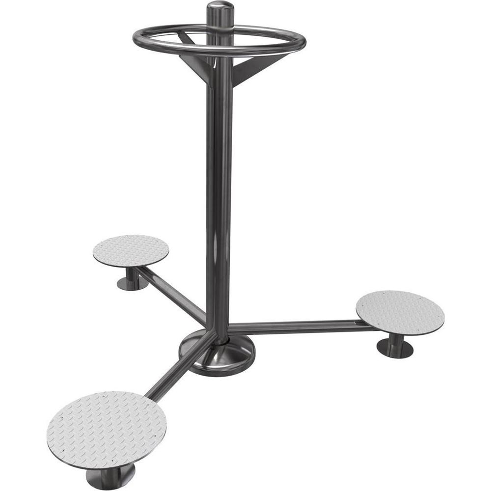 Nordic Fighter CE WAIST TWISTER TRIPLE, Styrkemaskiner - Utegym