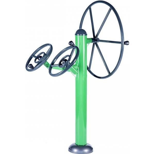 Nordic Fighter XC TAI-CHI AND SHOULDER WHEEL, Styrkemaskiner - Utegym