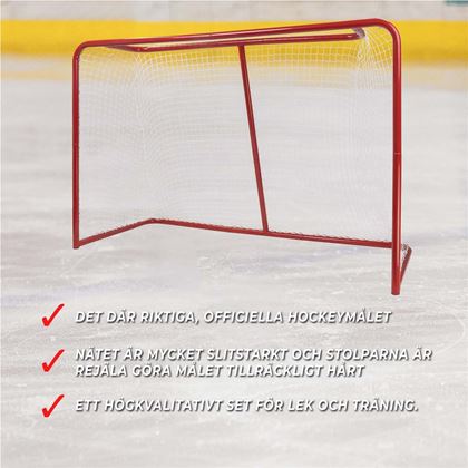 ProSport Ishockeymål, Officiell Storlek