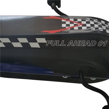 React Trampbil Rally Blue