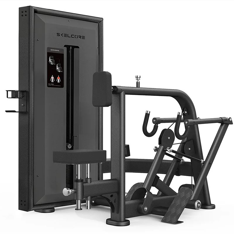 Skelcore SK Black Seated Back Row, Ryggmaskin