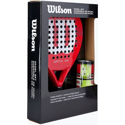 Wilson Optix Xp Padel Kit Box Sku Red, Padelracket