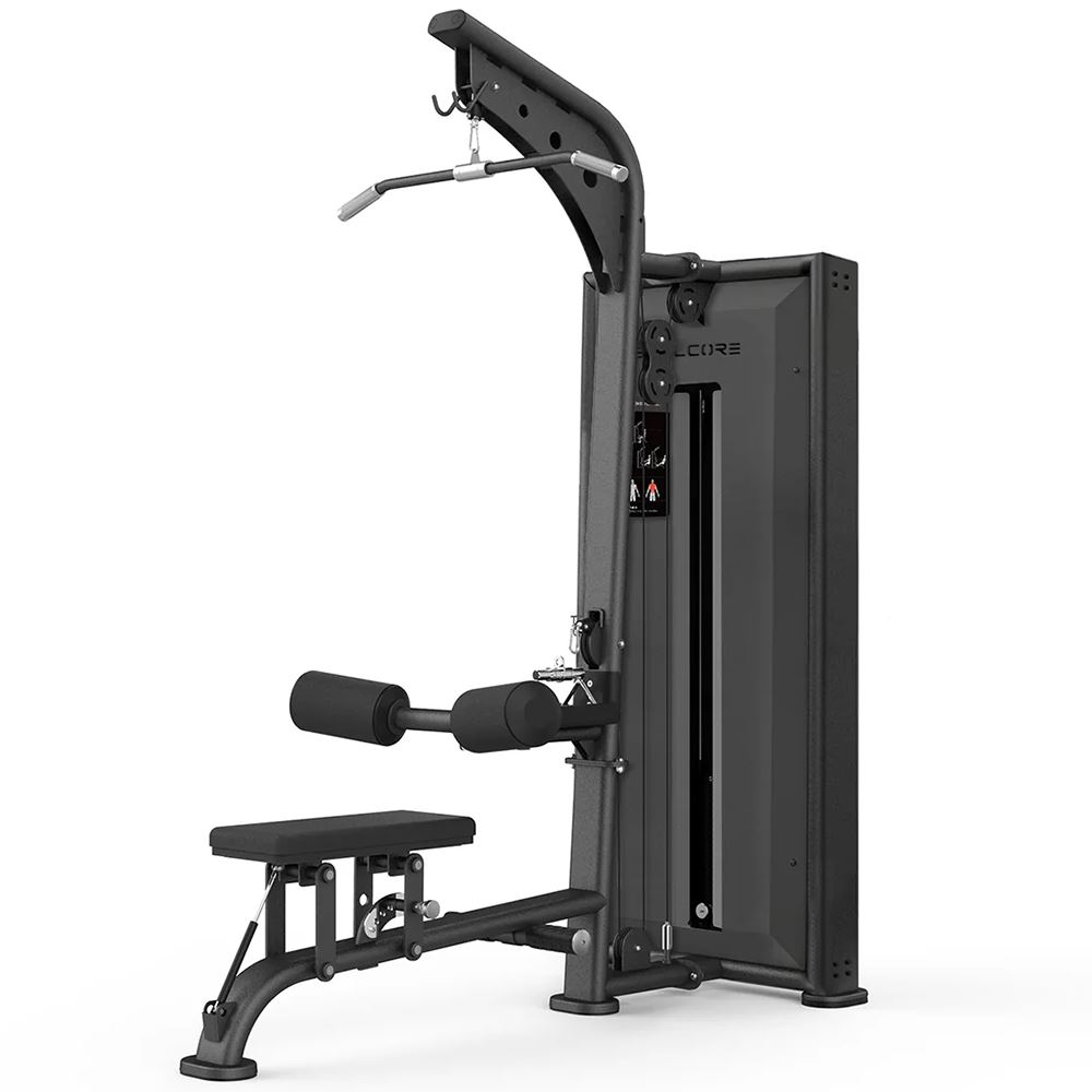 Skelcore SK Black Lat Pull Down/Seated Row, Ryggmaskin