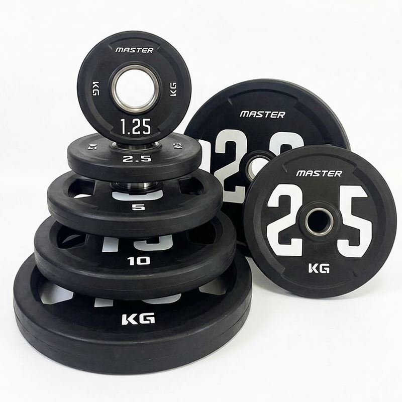 Master Fitness PU Plate - Studio, Viktskivor PU