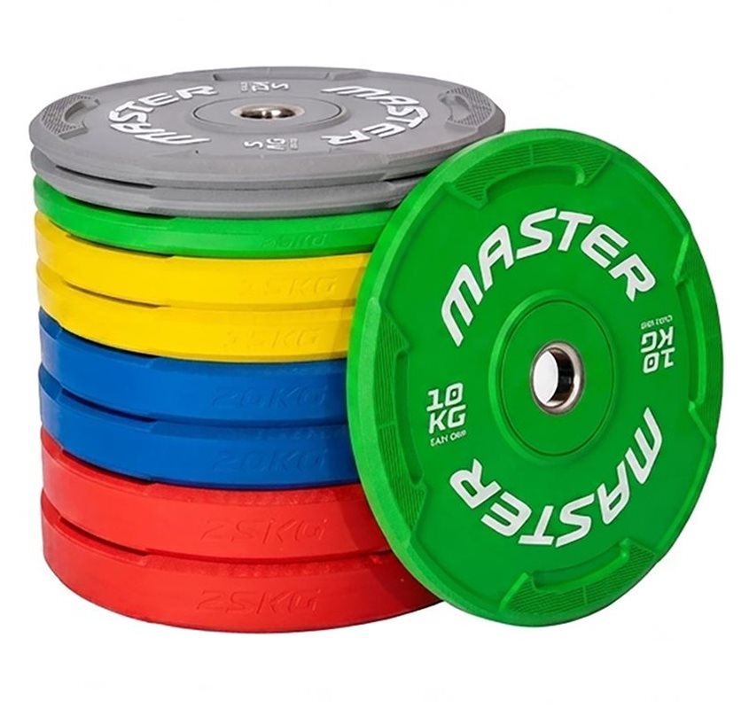 Master Fitness Bumperpakke 150 kg