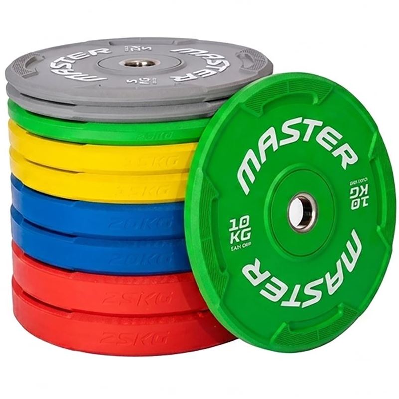 Master Fitness Bumperpaket 150 kg