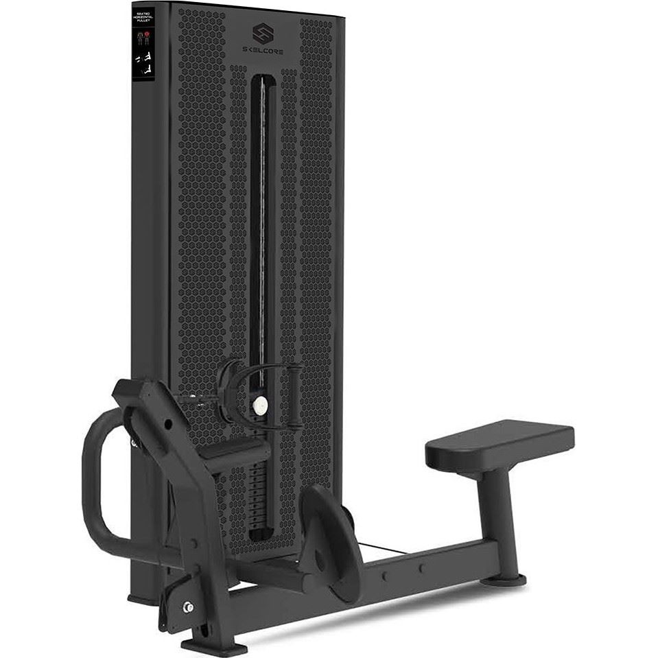 Skelcore Trinity Seated Horizontal Pulley Pin Load, Ryggmaskin
