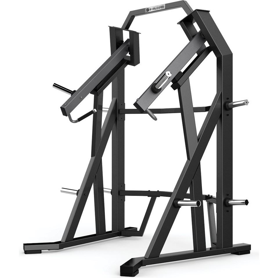 Skelcore Black 4.0 Plate Loaded Standing Chest Press, Br&ouml;stmaskin