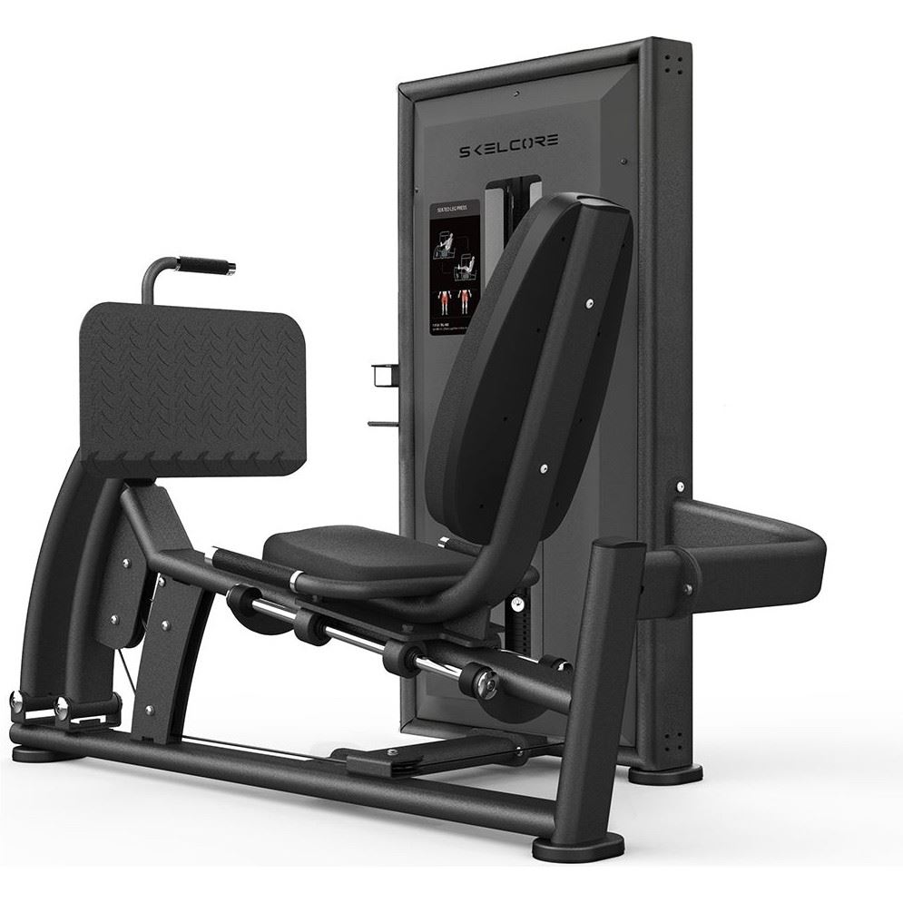 Skelcore Black Series Pin Loaded Seated Leg Press, Benmaskin