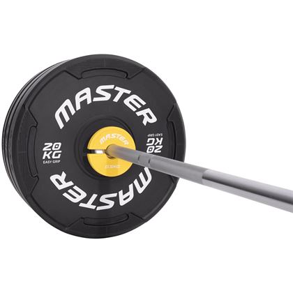Master Fitness Add On Plates, Viktskivor Gummerade