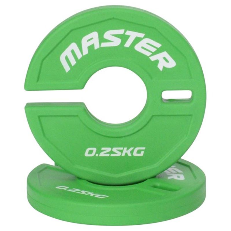 Master Fitness Add On Plates, Kumipäällysteiset lisäpainot