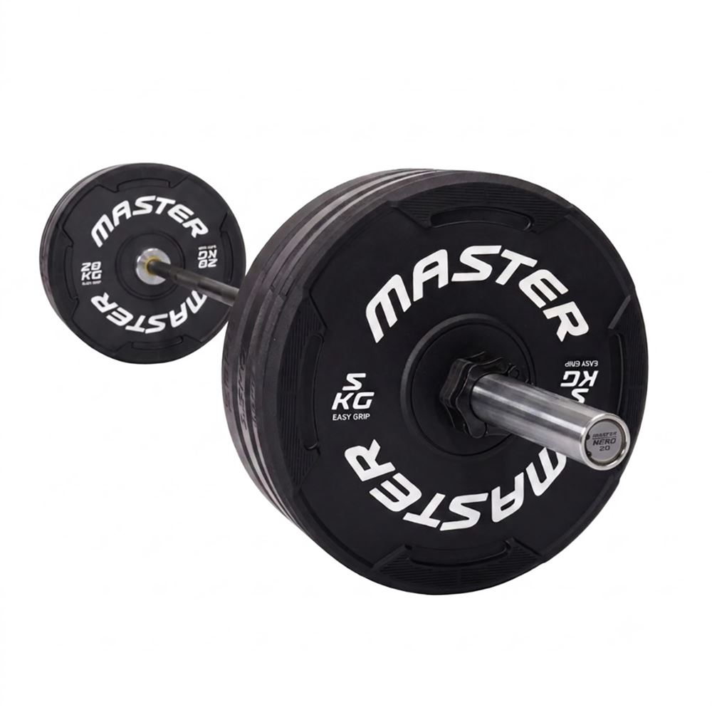 Master Fitness Bumperpaket med skivst&aring;ng