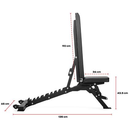 Gymstick Fid Bench Pro, Treningsbenk